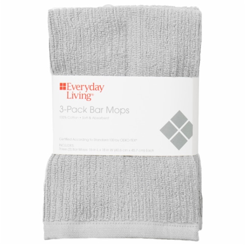 Everyday Living® Bar Mops - Silver Perspective: front