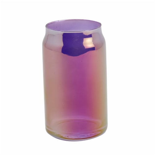 Holiday Home Halloween Glass - Purple Iridescent Perspective: front