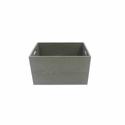 HD Designs Small Wooden Crate Perspective: front
