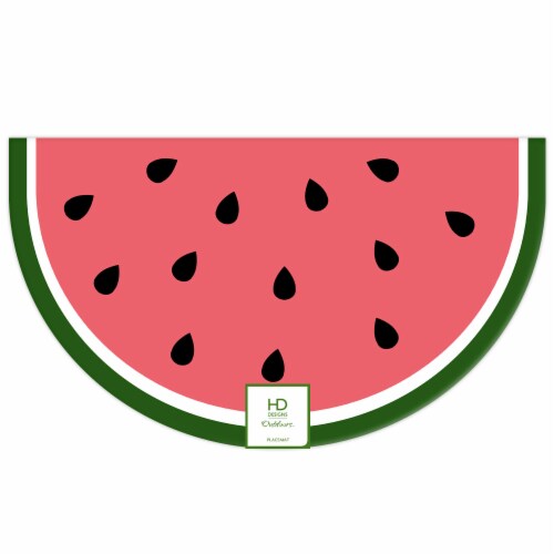 HD Designs Watermelon Placemat Perspective: front