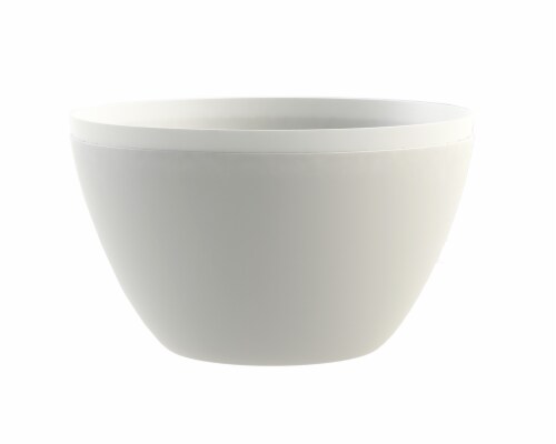 HD Designs Outdoors Summer Serve Bowl - White Perspective: front