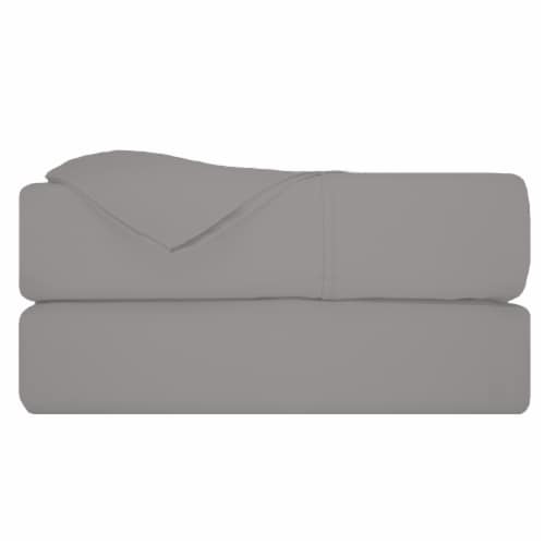 HD Designs 400 Thread Count 4 Piece Performance Sheet Set - Dark Grey Perspective: front