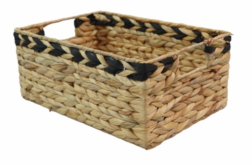 HD Designs XL Water Hyacinth Basket Perspective: front