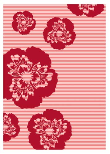 SDS for HD Designs Poly Pro Rug - Larg Floral Perspective: front