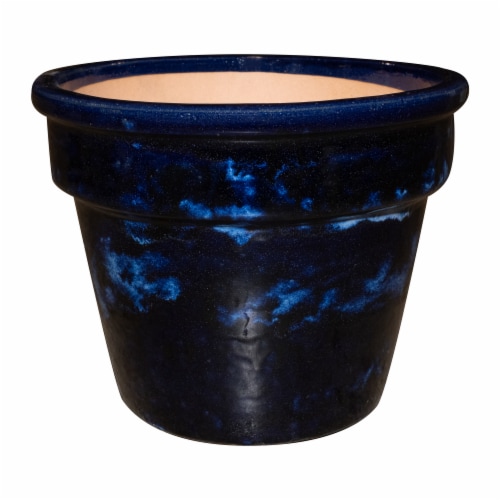 HD Designs Outdoors Nola Planter - Blue Perspective: front