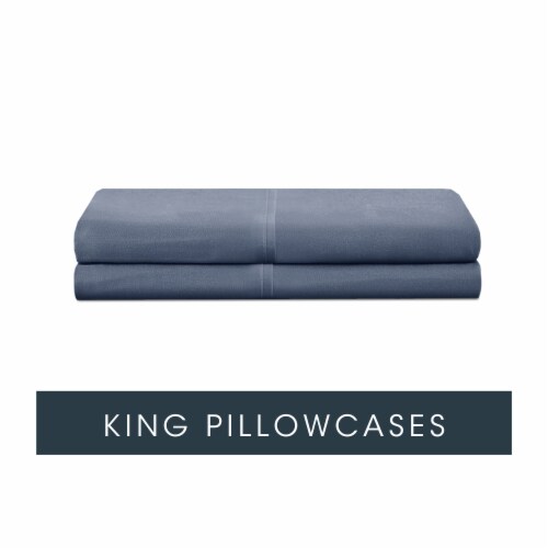 Modavari 500 Thread Count Egyptian Cotton King Pillow Case Blue King Pillow Case Fred Meyer