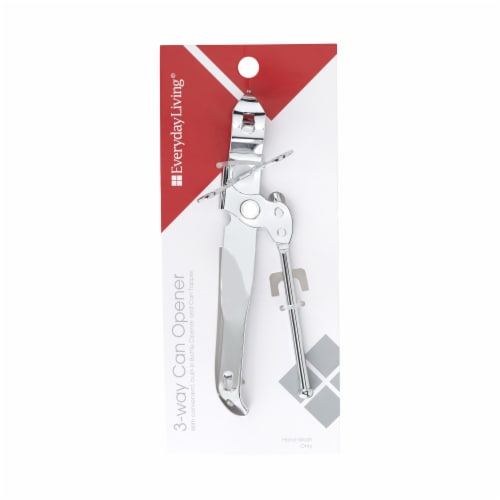 Everyday Living 3-in-1 Can Opener - Silver, 1 ct - Kroger