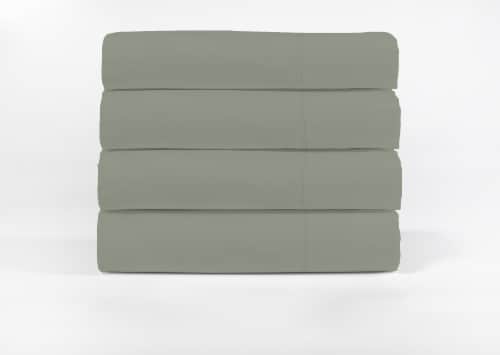 HD Designs Linen Sheet Set - Green Perspective: front
