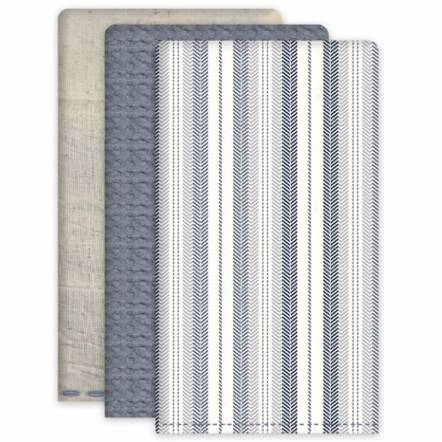 Dash of That Anna Stone Kitchen Towel Set Perspective: front