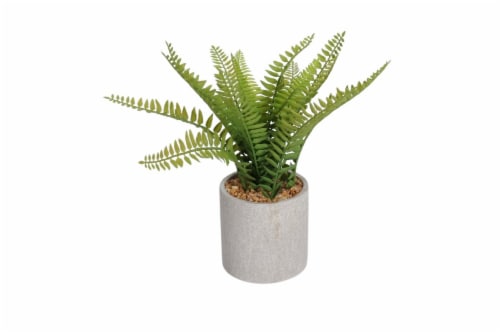 HD Designs Fern Greenery Artificial Plant Perspective: front