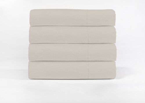 HD Designs Linen Sheet Set - Tan Perspective: front