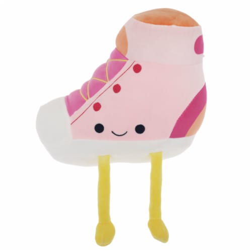 Holiday Home 14" Retro Buddies Shoe Plush Toy Perspective: front
