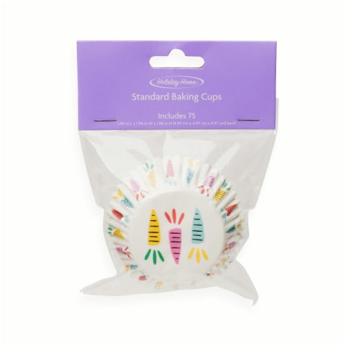 Holiday Home® Flower Baking Cups Perspective: front