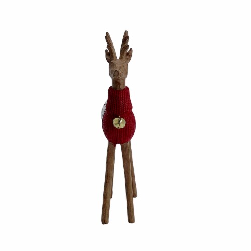 Holiday Home Reindeer with Red Sweater Perspective: front