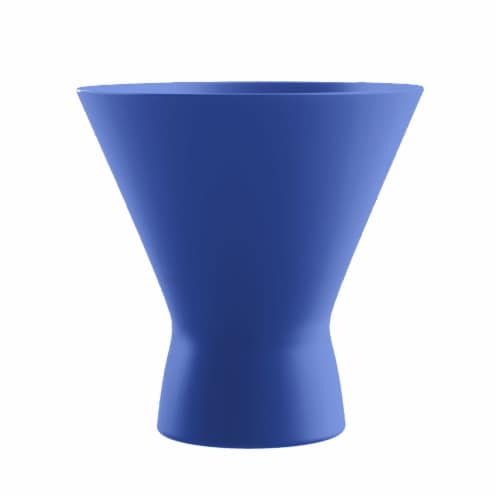 HD Designs Outdoors Stemless Margarita Glass - Royal Blue Perspective: front