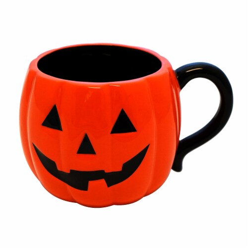 Holiday Home Halloween Mug - Pumpkin Perspective: front