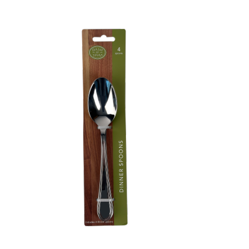 Dash of That® Aston Dinner Spoons Perspective: front