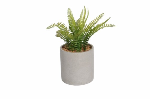 HD Designs Fern Greenery Artificial Plant Perspective: front