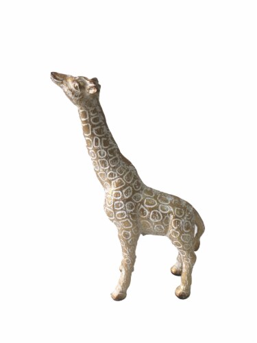 HD Designs Metal Giraffe - Gold Perspective: front