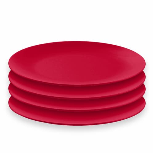 Everyday Living Poly Pro Dinner Plate - Lychee Red Perspective: front