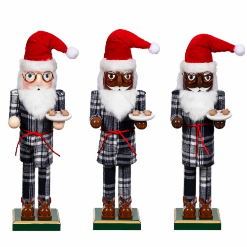 Holiday Home Nutcracker PJ Santa Perspective: front