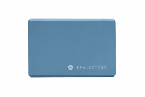 Trajectory Yoga Block - Coronet Blue Perspective: front