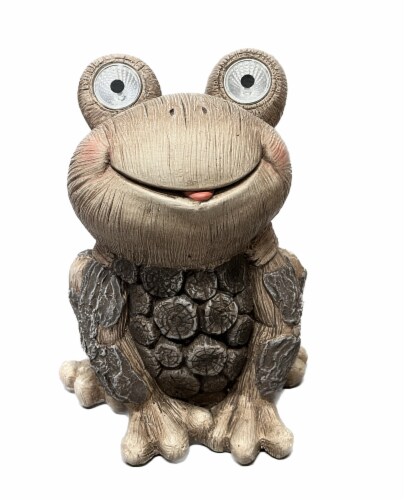 HD Designs Outdoors Frog Garden Decor Perspective: front