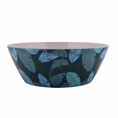 HD Designs Outdoors Summer Palm Tree Serving Bowl Perspective: front