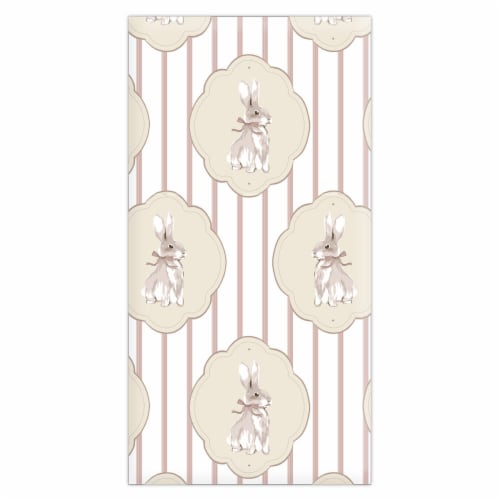 Bunny Dual Terry Kitchen Towel Perspective: front