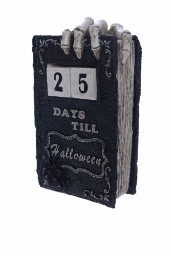 Holiday Home Magic Book Halloween Countdown Calendar Perspective: front
