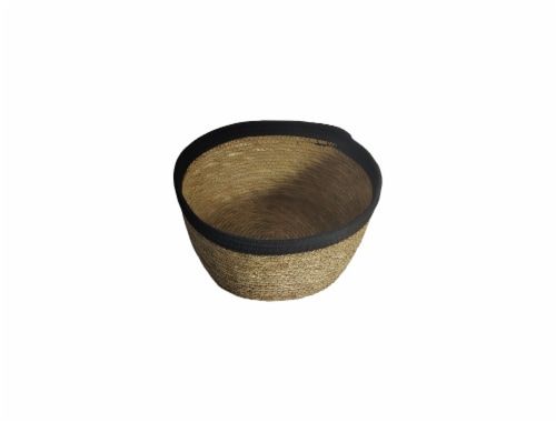 HD Designs Extra Large Rush / Polyester Rope Basket Perspective: front
