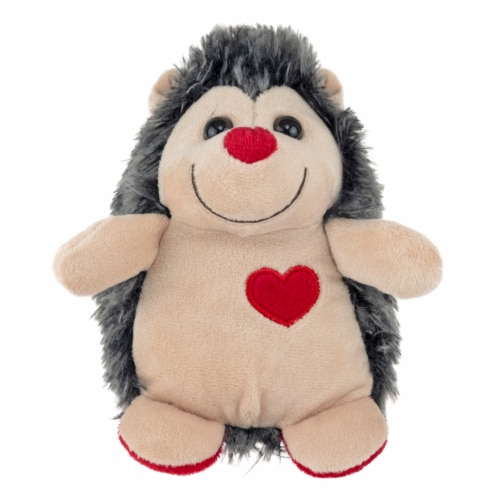 Valentine's day store hedgehog stuffed animal