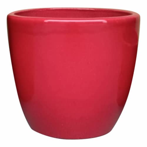HDO Color Planter 9.5" Red Perspective: front
