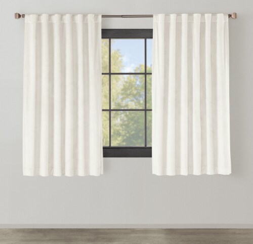 Modavari Carlisle 52x63 Single Blackout Window Panel Perspective: front