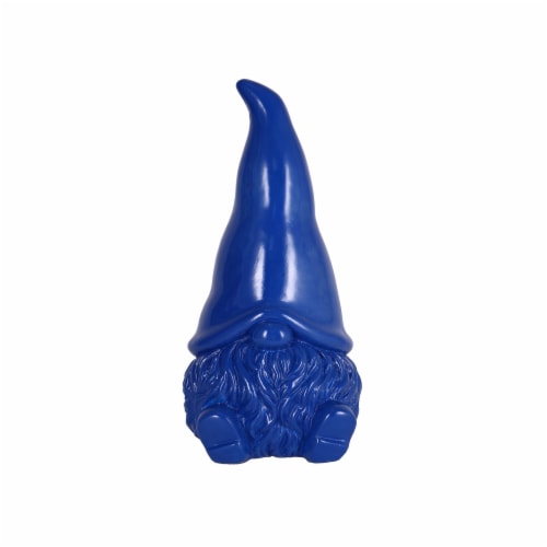 HD Outdoors Ceramic Gnome - Blue Perspective: front