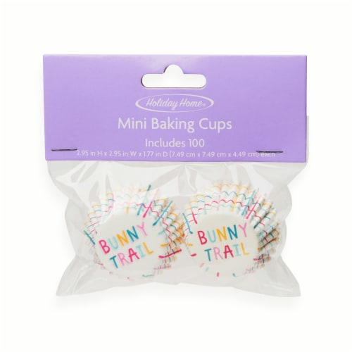 Holiday Home 100 Piece Mini Baking Cups Perspective: front