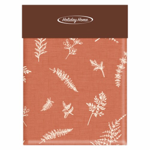 Holiday Home Autumn Herbs Fall Tablecloth Perspective: front