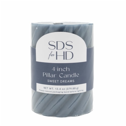 SDS for HD Designs 4" Candle Pillar Twist Bering Sea Perspective: front