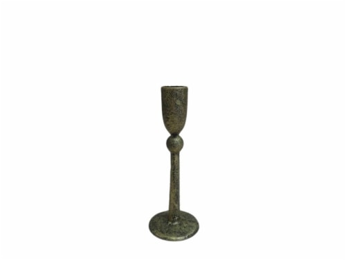 SDS for HD Designs 6.8 Inch Antique Brass Cast Iron Candle Holder Perspective: front