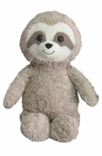Holiday Home 12.5" Valentine's Day Sloth Plush Toy Perspective: front