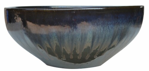 HDO Newport Bowl Turquoise 13.25" Perspective: front