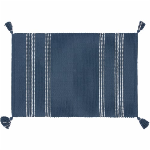 SDS for HD Designs Cotton Bath Mat with Fringe Perspective: front