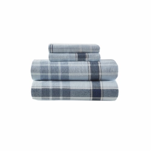 HD Designs Flannel Sheet Set - Plaid Perspective: front