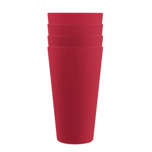 Everyday Living Small Poly Pro Tumblers - Lychee Red Perspective: front