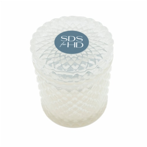 SDS for HD Designs 2 Wick Glass Candle Perspective: front