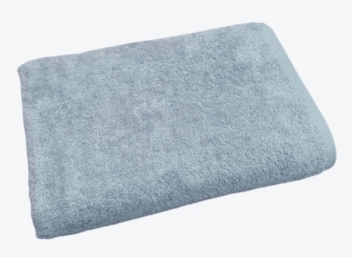 HD Designs Antimicrobial Bath Towel - Light Blue Perspective: front