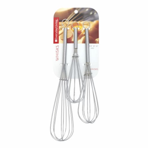 Everyday Living® Wire Whisks set of 3 Perspective: front