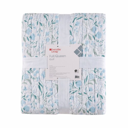Everyday Living® Microfiber Floral Quilt Full/Queen Perspective: front