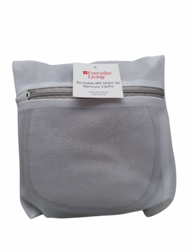 EDL Reusable Makeup Remover Cloths - Dark Gray Perspective: front