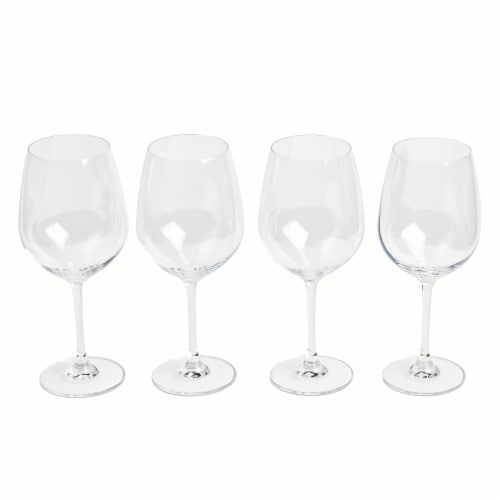 Dash Of That 4 Pack White Wine Glasses Perspective: front